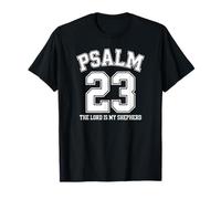 Salmo Cristiano 23 Versículo de la Biblia El Señor Es Mi Pastor Camiseta