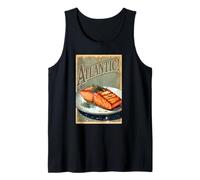 Salmón Atlántico Camiseta sin Mangas