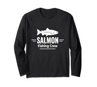 Salmon Fishing Crew River Hunter Manga Larga