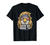 Salmonete Rubio águila patriótica | Menos 67 Más del 76 para América Camiseta