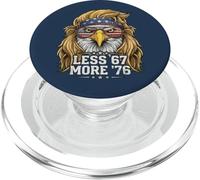 Salmonete Rubio águila patriótica | Menos 67 Más del 76 para América PopSockets PopGrip para MagSafe