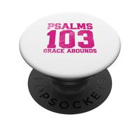 Salmos 103 Abunda la Gracia PopSockets PopGrip Adhesivo