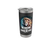 Salmos 121:4 - No duermes el que cuida mi vida cristiana Vaso térmico de acero inoxidable de doble pared