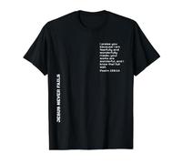 Salmos 139:14, Maravillosamente Hecho, Eres Suficiente, Cristiano Camiseta gráfica económica, Hombre, Negro, XL