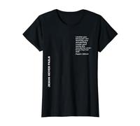 Salmos 139:14, Maravillosamente Hecho, Eres Suficiente, Cristiano Camiseta gráfica económica, Mujer, Negro, XL