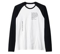 Salmos 73:26, Fuerza, Palabras alentadoras, JNF, Cristiano Camiseta Manga Raglan