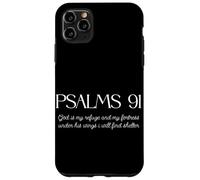 Salmos 91 Oración de protección Escritura Cristiana Adoración Carcasa para iPhone 11 Pro MAX