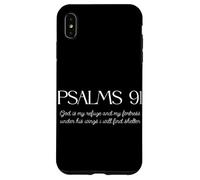 Salmos 91 Oración de protección Escritura Cristiana Adoración Carcasa para iPhone XS MAX
