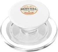 Salmos Valientes del corazón Suave 46 Citas de inspiración bíblica PopSockets PopGrip para MagSafe