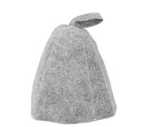 Salmue - Sombrero de sauna, gorro de sauna de lana para mujer y hombre, protección para la cabeza, absorción de agua, circulación del aire, gorro para sauna de baño con anillo