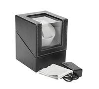 Salmue Watch Winder, Solo Mecánico Automático PU Caja Giratoria para Relojes, Automaticos Silencioso Cajas Giratorias para Relojes, Relojes Organizadora y Exhibición