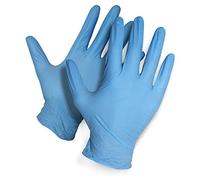 SALO MED - 100 guantes de nitrilo sin polvo - Sin látex, hipoalergénicos, certificados CE - Conforme a EN455 (M)