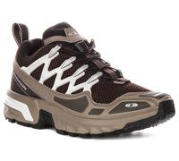 Salomon Acs Og Agile Chasis Sistema Cordón Malla Zapatillas Hombre en Marrón 7-