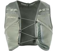 Salomon Active Skin 4 No Flasks Chaleco de Hidratación Trail Running Senderismo Trail Running Senderismo MTB Unisexo, Hidratación Sencilla, Ajuste preciso, Almacenamiento optimizado, Verde, M