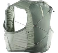 Salomon Active Skin 4 Set, mochila para correr, gris S Laurel Wreath/Lily Pad