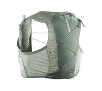 Chaleco de running salomon active skin 4 set hombre verde oliva XS