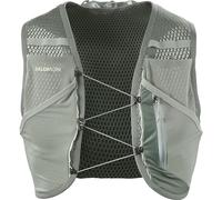 Salomon Active Skin 8 No Flasks Chaleco de Hidratación Trail Running Senderismo Trail Running Senderismo MTB Unisexo, Hidratación Sencilla, Ajuste preciso, Almacenamiento optimizado, Verde, M