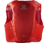 Salomon Adv Hydra Vest 8 Chaleco de Hidratación Trail Running Senderismo Trail Running Senderismo MTB Unisexo, Comodidad y estabilidad, Rápido acceso a la hidratación, Simplicidad, Rojo, S