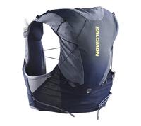 Salomon ADV Skin 12 Gradient Set Maritime Blue/Grisaille/Sunny Lime Chaleco de running