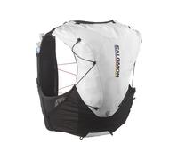 Salomon - Mochilas y cinturones trail/running - Adv Skin 12 Race Flag Set Black/White - Talla XS - Blanco Blanco XS
