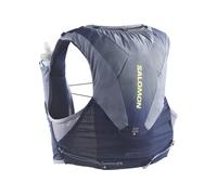 Salomon ADV Skin 5 Gradient Set Maritime Blue/Grisaille/Sunny Lime Chaleco de running