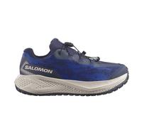 Salomon Aero GRVL zapatillas de trail running impermeables para niños | EU 37 in Maritime Blue/Silver Cloud/Bluing