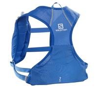 Salomon Agile 2 Chaleco de Hidratación Trail Running Senderismo Trail Running Senderismo MTB Unisexo, Capacidad Esencial, Detalles Reflectantes, Confort en Movimiento, Azul