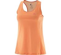 SALOMON Agile Camiseta sin Mangas, Mujer, Naranja (Bird of Paradise), M