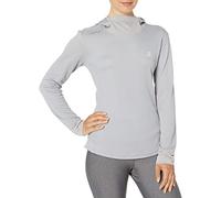 SALOMON Agile LS Hoodie W Agile LS Hoodie W Alloy/Heather, Mujer, Alloy/Heather, S