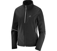SALOMON Agile Softshell Jkt W Agile Softshell Jkt W Black, Mujer, Black, XS