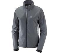 SALOMON Agile Softshell Jkt W Agile Softshell Jkt W Ebony, Mujer, Ebony, XL