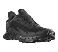 Salomon Alphacross 4 Gore-Tex Zapatillas Impermeables de Trail Running para Mujer, Agarre potente, Protección frente al agua y el clima, Comodidad duradera, Black, 39 1/3