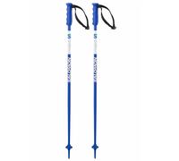 Salomon - Bastones esquí - S Race Jr Blue de Aluminio - Talla Infantil 100 cm - Azul Azul 100 cm