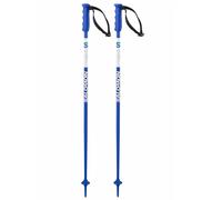 Salomon - Bastones esquí - S Race Jr Blue de Aluminio - Talla Infantil 110 cm - Azul Azul 110 cm
