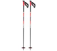 Salomon - Bastones esquí - Steep Pro S3 Black/Nasturtium de Aluminio - Talla 125 cm - Naranja Naranja 125 cm