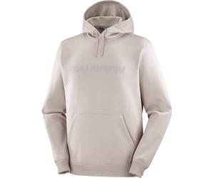SALOMON Big Logo Hoodie 25 - Hombre - Beige - talla S- modelo 2025