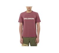 Salomon Big Logo vêtement running homme M Rose