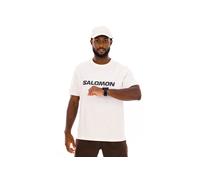 Salomon Big Logo vêtement running homme S Blanc