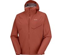 Salomon - Ropa para trail running - Bonatti Waterproof Jkt M Burnt Umber - Talla XL - Naranja Naranja XL