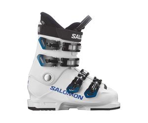 Salomon - Botas de esquí para niños - S/Race 60T L White/White/Process Blue - Talla Infantil 25/25,5 - Blanco Blanco 25/25.5
