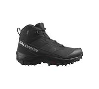 Salomon - Botas de senderismo invernal - Crosstrak Wp Black/Black/Asphalt - Talla 42 2/3 - Negro Negro 42 2/3