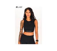 Salomon camiseta de tirantes corta S-Lab Speed vêtement running femme S Noir