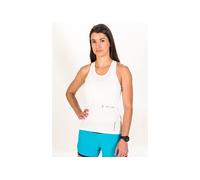 Salomon camiseta de tirantes Cross Run GFX vêtement running femme déstockage L Blanc