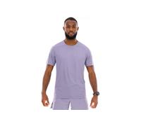 Salomon camiseta manga corta Outline vêtement running homme M Bleu