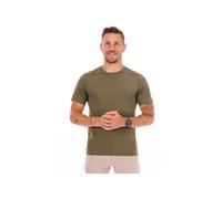 Salomon camiseta manga corta Outline vêtement running homme M Kaki