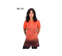 Salomon camiseta manga corta S-Lab Ultra vêtement running femme L Rouge