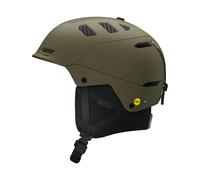Salomon - Cascos esquís hombre - Husk Prime Mips Olive Night - Talla 59-62 cm - Caqui Caqui 59-62 cm
