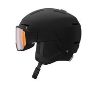 Salomon - Cascos esquís hombre - Osmo Black - Talla 53-56 cm - Negro Negro 53-56 cm