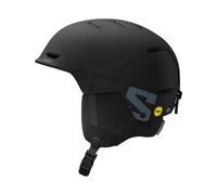 Salomon - Cascos esquís niños - Husk Jr Mips Black - Talla Infantil 56-59 cm - Negro Negro 56-59 cm