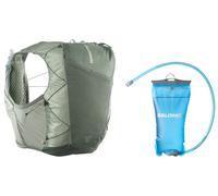 Salomon chaleco de hidratación Active Skin 12 con bolsa de hidratación Sac hydratation / Gourde S Vert